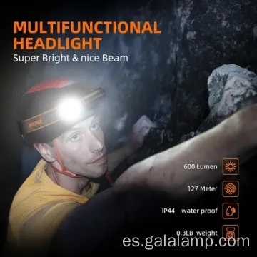 Luz de campamento LED de clip compacia